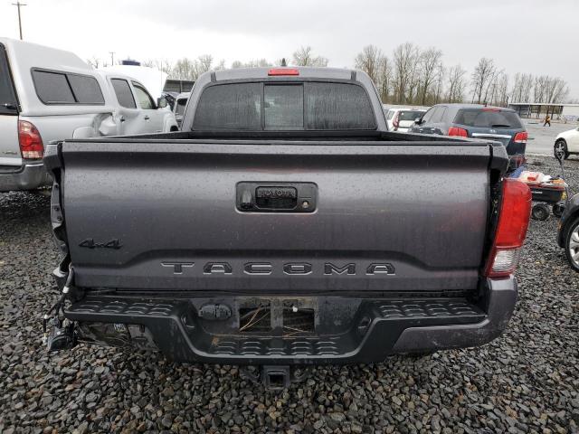 3TYSZ5AN3LT002823 - 2020 TOYOTA TACOMA ACCESS CAB GRAY photo 6