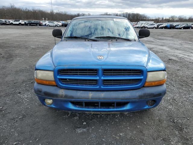 1B7FL26XXYS669216 - 2000 DODGE DAKOTA BLUE photo 5