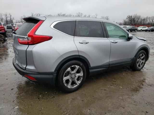 5J6RW1H5XKA024518 - 2019 HONDA CR-V EX SILVER photo 3