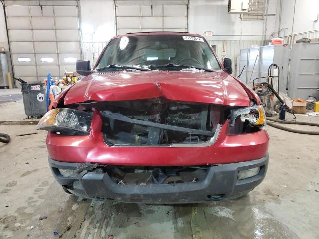 1FMPU16L63LB07756 - 2003 FORD EXPLORER XLT RED photo 5