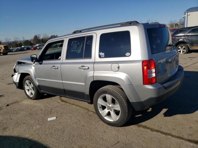 1C4NJRFB7ED817370 - 2014 JEEP PATRIOT LATITUDE SILVER photo 2