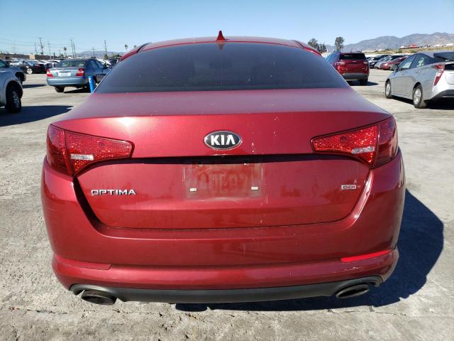 5XXGM4A71DG201237 - 2013 KIA OPTIMA LX MAROON photo 6