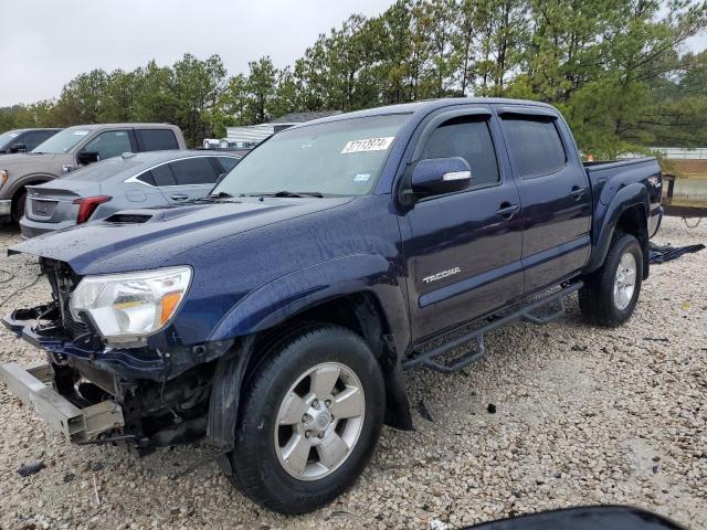 5TFJU4GN2CX019467 - 2012 TOYOTA TACOMA DOUBLE CAB PRERUNNER BLUE photo 1