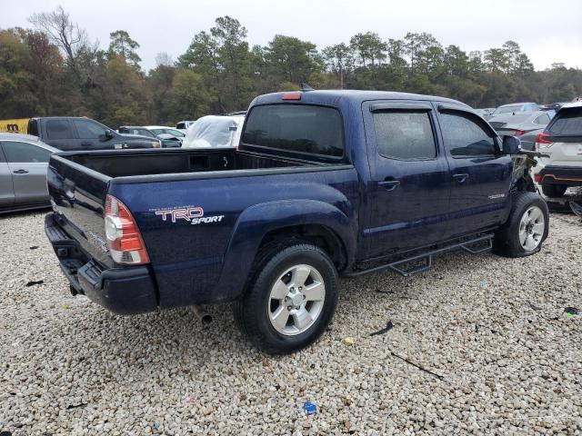 5TFJU4GN2CX019467 - 2012 TOYOTA TACOMA DOUBLE CAB PRERUNNER BLUE photo 3