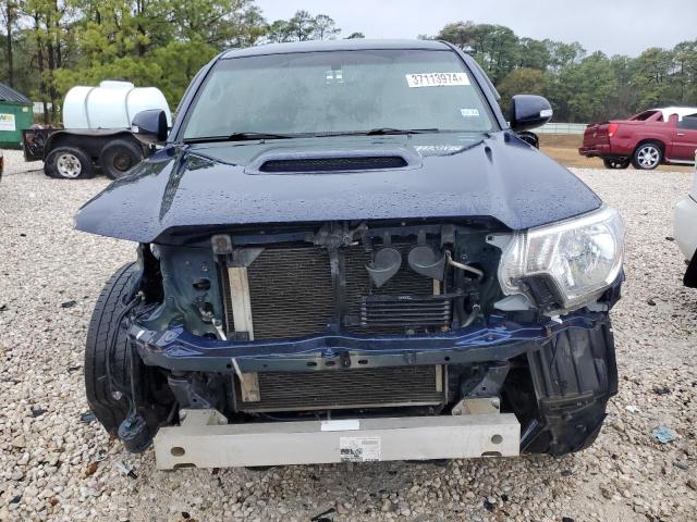5TFJU4GN2CX019467 - 2012 TOYOTA TACOMA DOUBLE CAB PRERUNNER BLUE photo 5