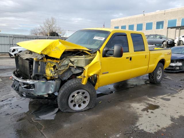 1FTSW21P45EA47833 - 2005 FORD F250 SUPER DUTY YELLOW photo 1