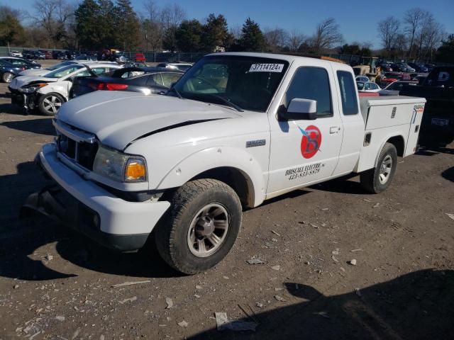 1FTYR44U17PA38125 - 2007 FORD RANGER SUPER CAB WHITE photo 1