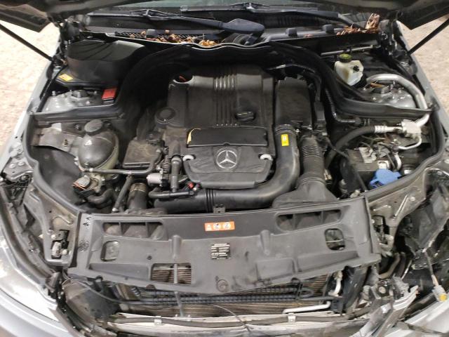 WDDGJ4HB8DF959776 - 2013 MERCEDES-BENZ C 250 GRAY photo 11