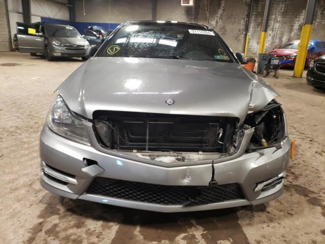 WDDGJ4HB8DF959776 - 2013 MERCEDES-BENZ C 250 GRAY photo 5