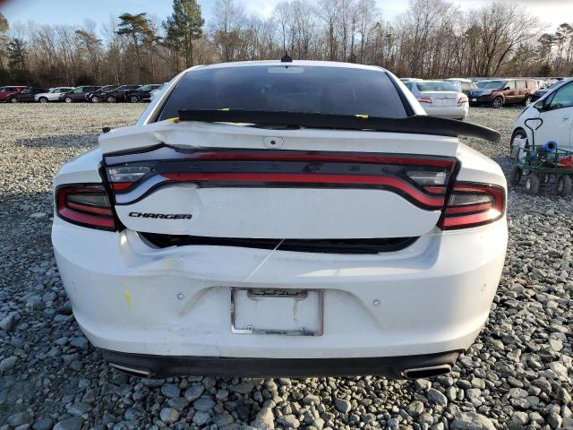 2C3CDXBG9LH101174 - 2020 DODGE CHARGER SXT WHITE photo 6