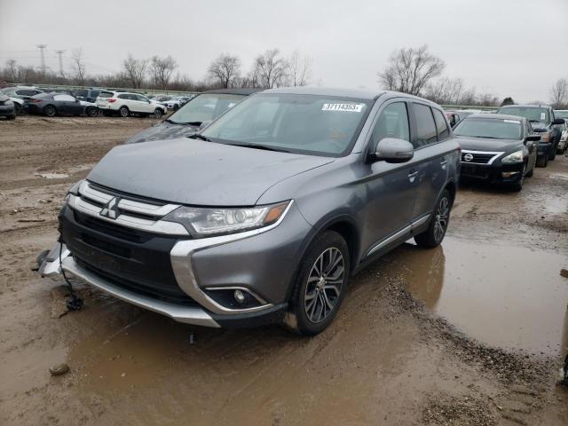 JA4AD3A35JZ004281 - 2018 MITSUBISHI OUTLANDER SE GRAY photo 1