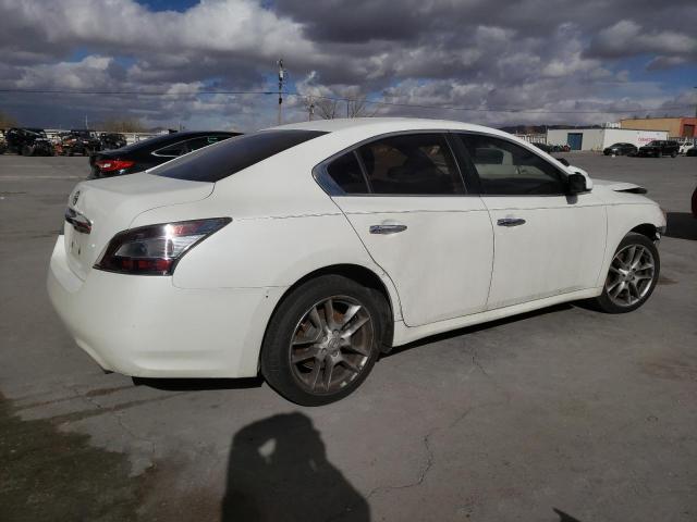 1N4AA5APXEC493885 - 2014 NISSAN MAXIMA S WHITE photo 3