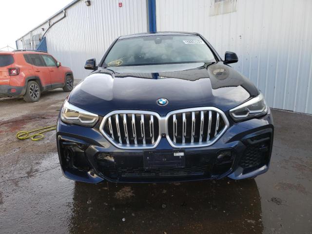 5UXCY6C06P9P15387 - 2023 BMW X6 XDRIVE40I BLACK photo 5