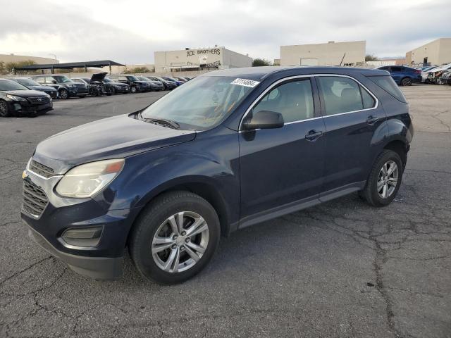 2GNALBEK7G1147584 - 2016 CHEVROLET EQUINOX LS BLUE photo 1