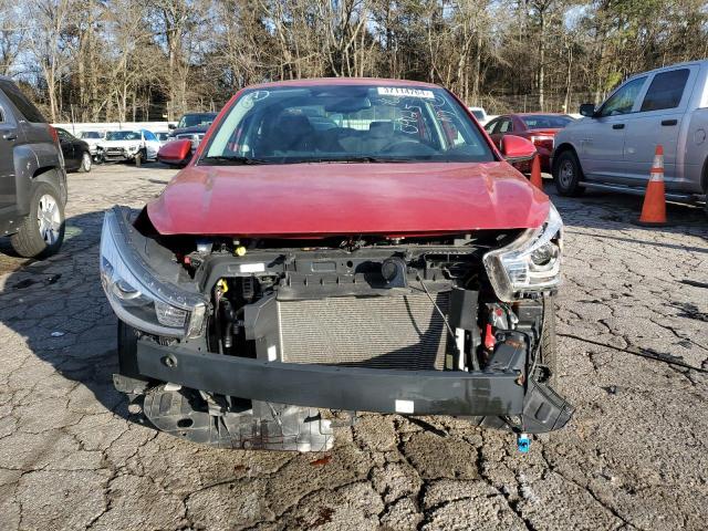 3KPA24AD1NE464310 - 2022 KIA RIO LX RED photo 5