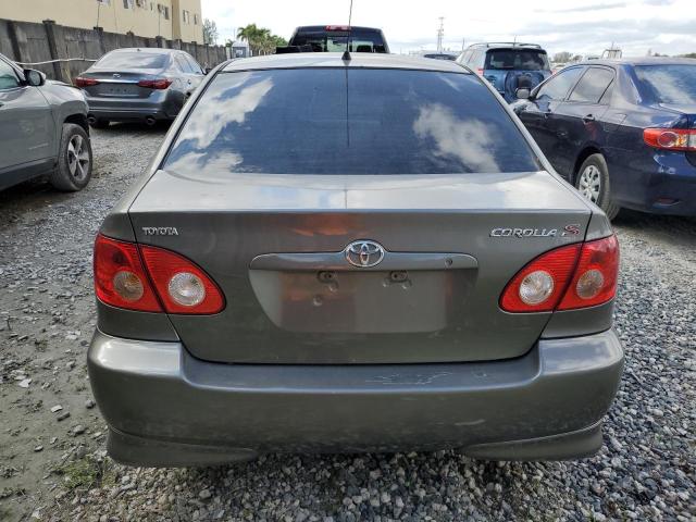 1NXBR32E36Z639866 - 2006 TOYOTA COROLLA CE GRAY photo 6