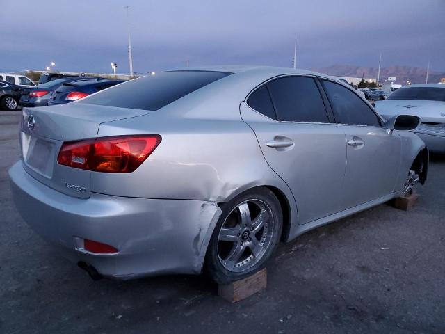 JTHBK262162021328 - 2006 LEXUS IS 250 SILVER photo 3