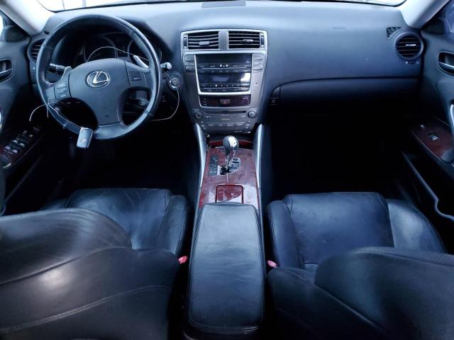 JTHBK262162021328 - 2006 LEXUS IS 250 SILVER photo 8