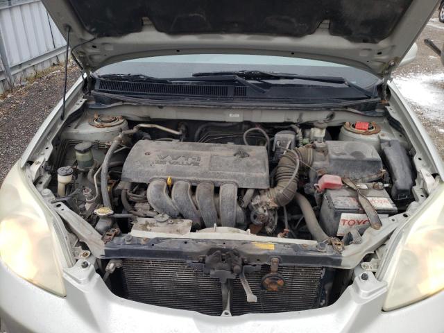 2T1KR32EX4C795353 - 2004 TOYOTA COROLLA MA XR SILVER photo 11