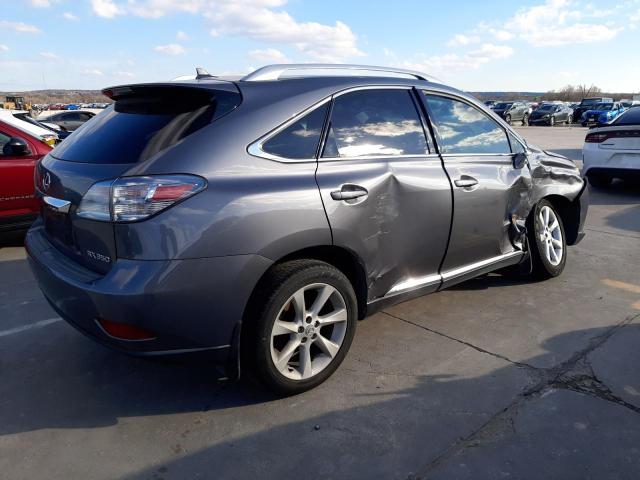 2T2BK1BA3CC126051 - 2012 LEXUS RX 350 GRAY photo 3