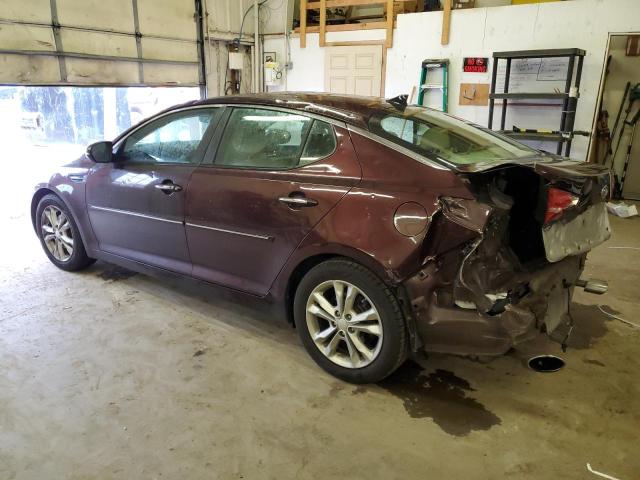 5XXGN4A78CG031504 - 2012 KIA OPTIMA EX MAROON photo 2