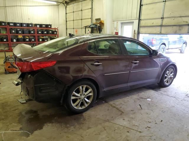 5XXGN4A78CG031504 - 2012 KIA OPTIMA EX MAROON photo 3