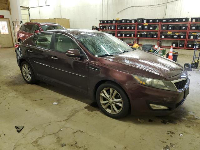 5XXGN4A78CG031504 - 2012 KIA OPTIMA EX MAROON photo 4