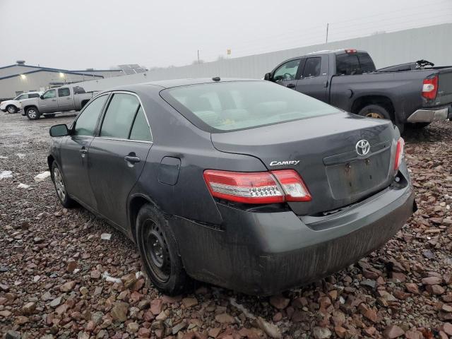 4T1BF3EK3BU602403 - 2011 TOYOTA CAMRY BASE GRAY photo 2