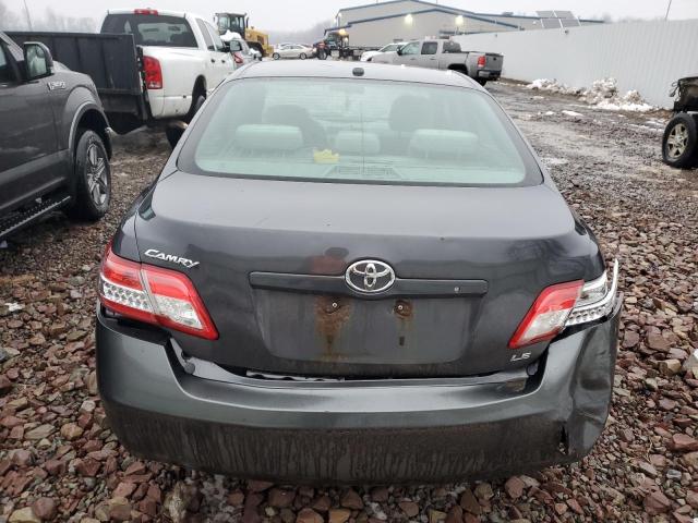 4T1BF3EK3BU602403 - 2011 TOYOTA CAMRY BASE GRAY photo 6