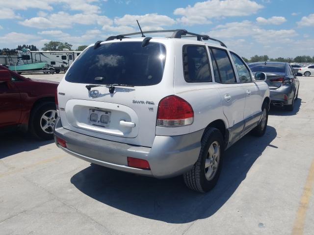 KM8SC13D75U856444 - 2005 HYUNDAI SANTA FE GLS  photo 4