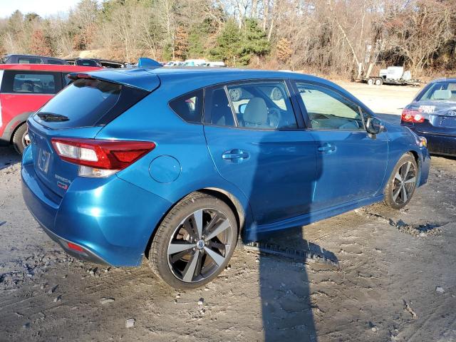 4S3GTAK64H3720554 - 2017 SUBARU IMPREZA SPORT BLUE photo 3