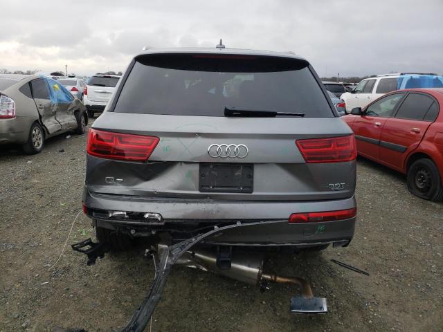 WA1VAAF71JD013325 - 2018 AUDI Q7 PRESTIGE GRAY photo 6