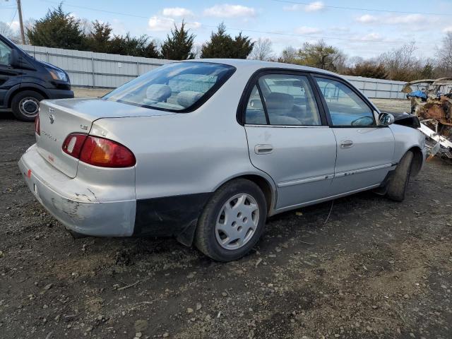 2T1BR18E0YC266172 - 2000 TOYOTA COROLLA VE SILVER photo 3