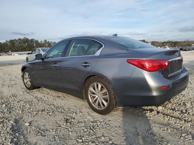 JN1BV7AP2FM339717 - 2015 INFINITI Q50 BASE GRAY photo 2