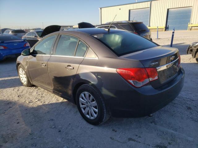 1G1PC5SH3B7109495 - 2011 CHEVROLET CRUZE LS GRAY photo 2