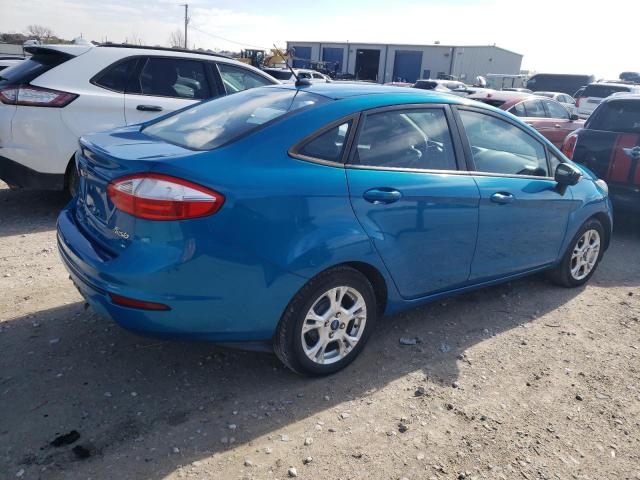 3FADP4BJ6EM139151 - 2014 FORD FIESTA SE BLUE photo 3