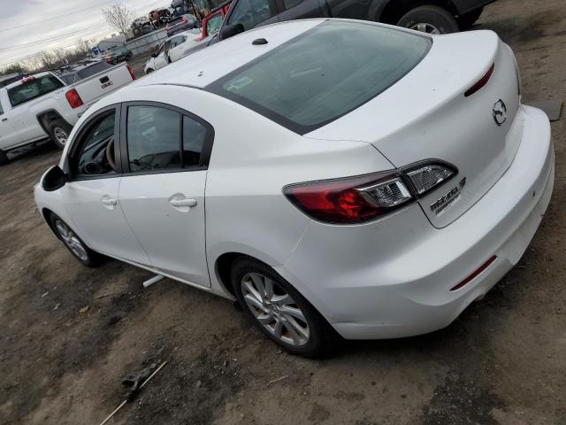 JM1BL1W88C1651166 - 2012 MAZDA 3 I WHITE photo 2