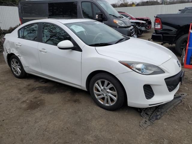 JM1BL1W88C1651166 - 2012 MAZDA 3 I WHITE photo 4