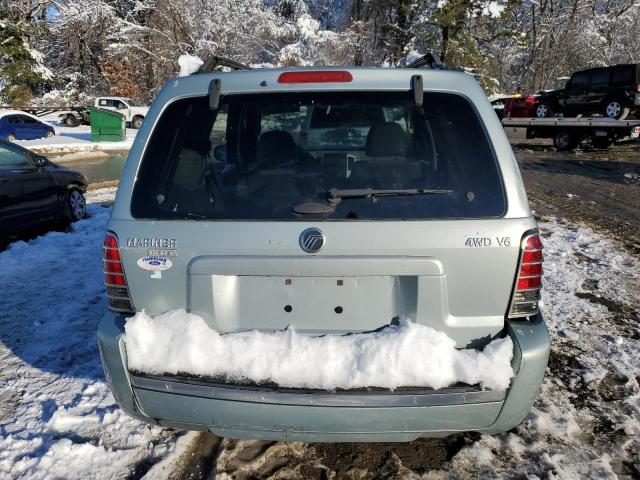 4M2YU57166DJ08623 - 2006 MERCURY MARINER SILVER photo 6