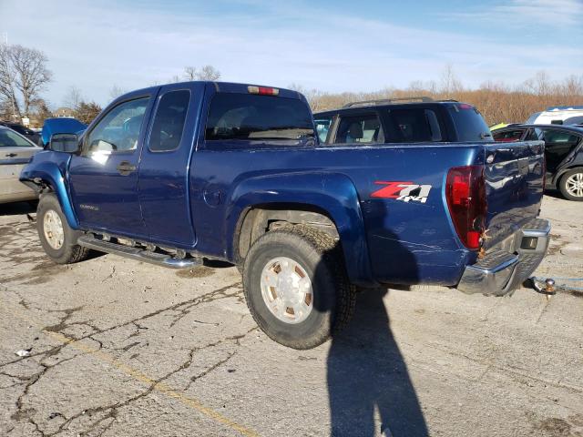 1GCDT196958121334 - 2005 CHEVROLET COLORADO BLUE photo 2