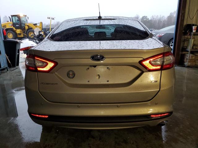 3FA6P0H73FR281877 - 2015 FORD FUSION SE TAN photo 6