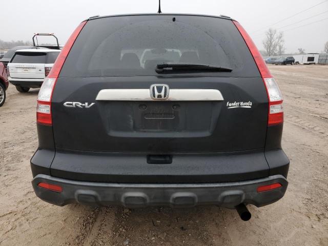 JHLRE38579C015197 - 2009 HONDA CR-V EX BLACK photo 6