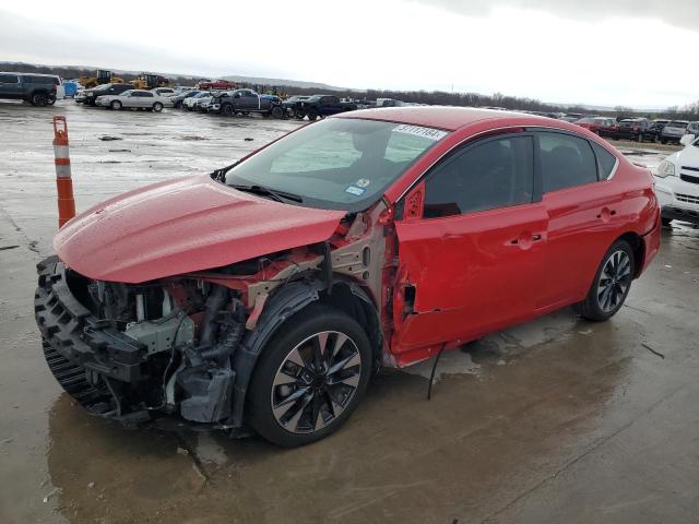 3N1AB7AP3KY230808 - 2019 NISSAN SENTRA S RED photo 1