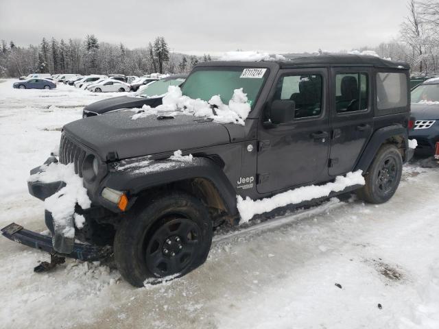 1C4HJXDN6LW128596 - 2020 JEEP WRANGLER U SPORT GRAY photo 1