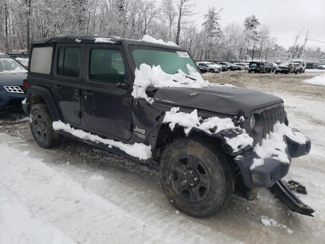 1C4HJXDN6LW128596 - 2020 JEEP WRANGLER U SPORT GRAY photo 4