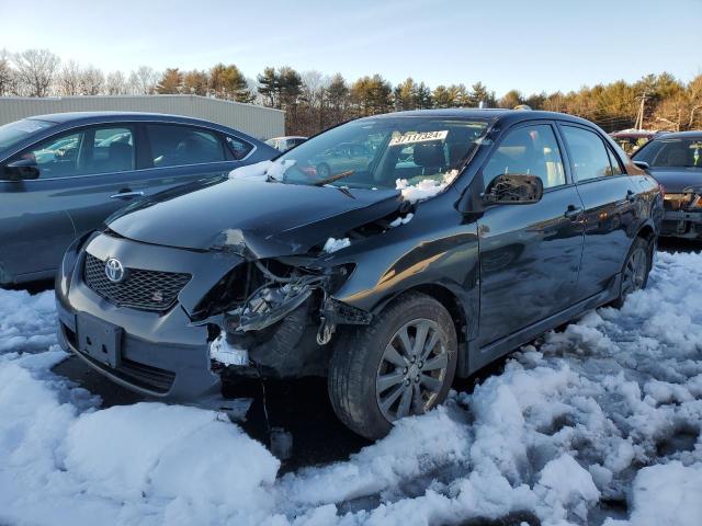 2T1BU40E69C166445 - 2009 TOYOTA COROLLA BASE BLACK photo 1