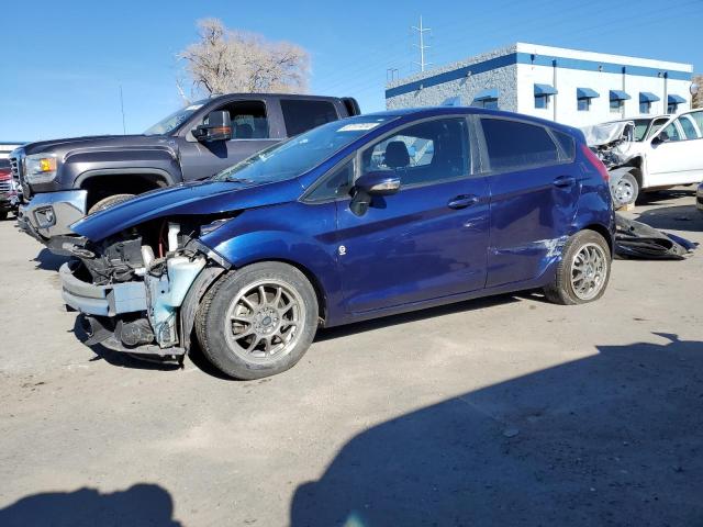 3FADP4EJ4GM201676 - 2016 FORD FIESTA SE BLUE photo 1