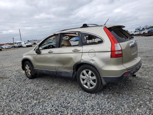 JHLRE38707C002144 - 2007 HONDA CR-V EXL GOLD photo 2