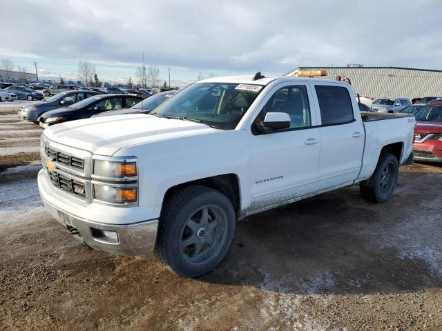 3GCUKREC1FG337624 - 2015 CHEVROLET SILVERADO K1500 LT WHITE photo 1