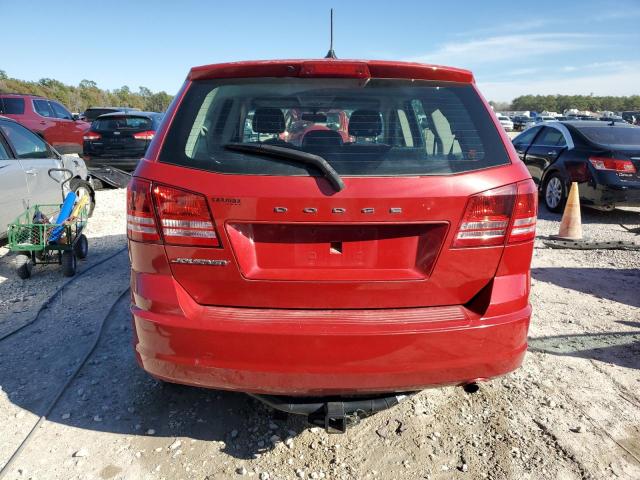 3C4PDCAB7ET151741 - 2014 DODGE JOURNEY SE RED photo 6